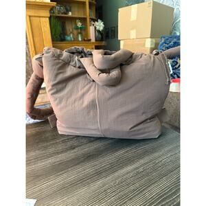 ÖLEND Ona Chocolate Brown Padded Tote Bag